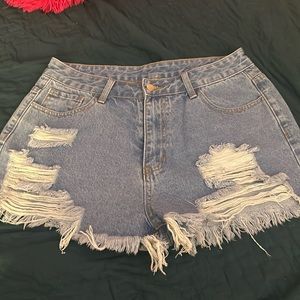 Jean shorts